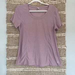 Lilac Purple Workout Tshirt